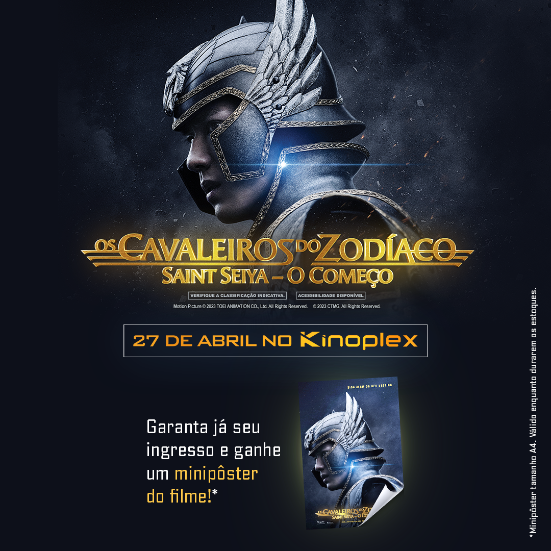 Filme live-action de Cavaleiros do Zodíaco estreia no Brasil em abril