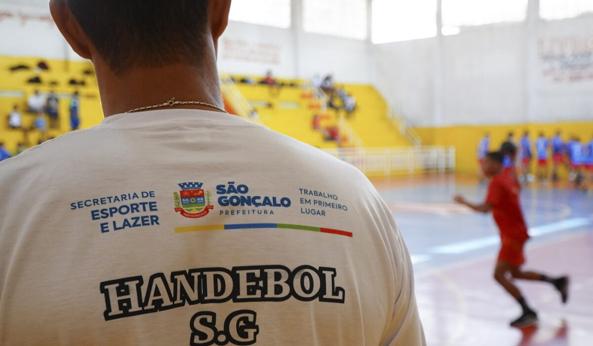 Handebol Feminino Sub-14 no dia 10 de maio de 2023. 