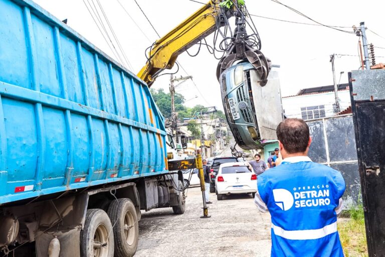 Ferro-velho fechado em São Gonçalo