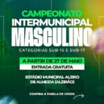 Campeonato Intermunicipal Masculino agita a semana no Alzirão com rodada cheia de emoção