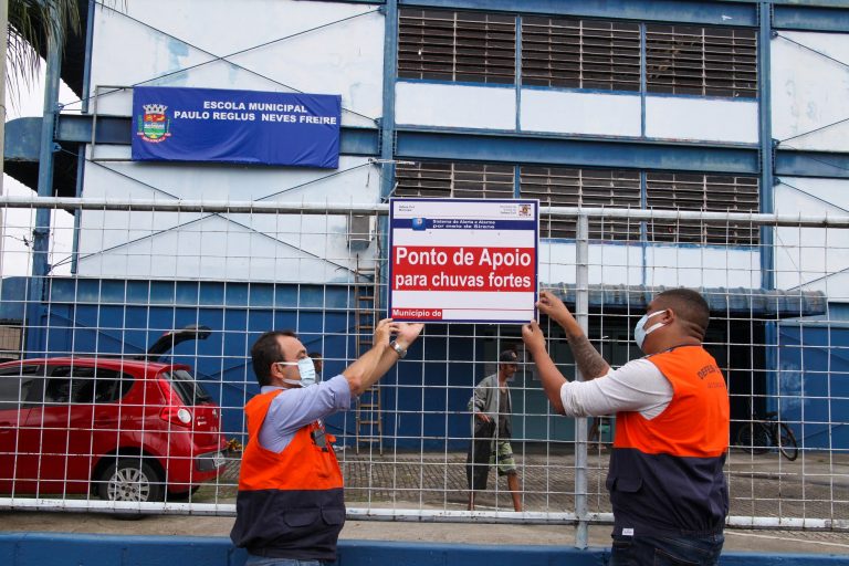 Defesa Civil - Sinalização dos Ponto de Apoio - Foto Lucas Alvarenga (2)