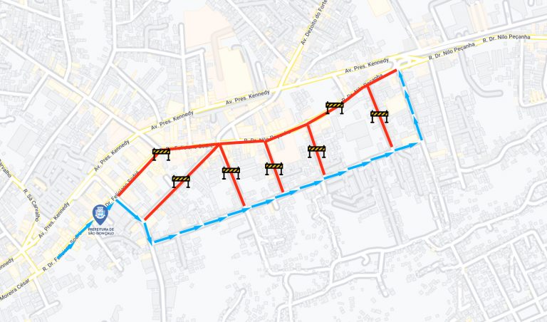 MAPA - São Gonçalo tem esquema especial de trânsito neste sábado para ensaio da Porto da Pedra