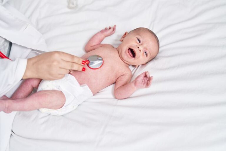 adorable-caucasian-baby-having-heart-examination-with-stethoscope-crying-bedroom