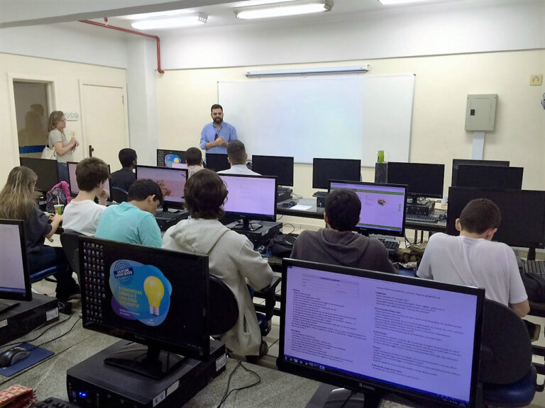 Sala de aula Senac. Foto/Divulgação