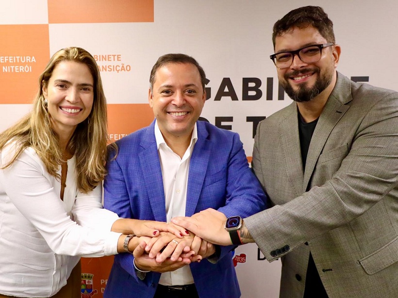 Isabel Swan, Rodrigo Neves e Elton Teixeira