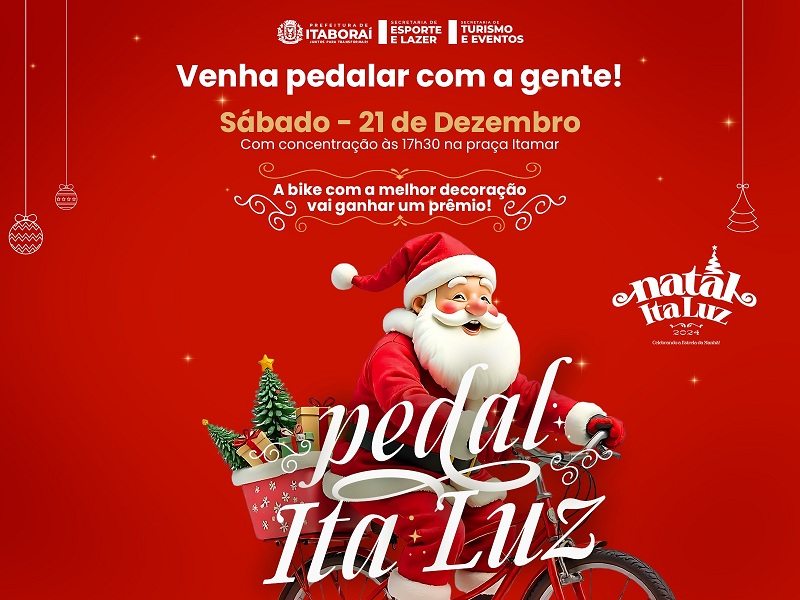 Pedal Ita Luz passeio ciclístico promete iluminar ruas de Itaboraí neste sábado (2112)