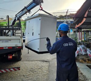 Instalação de booster na Zona Norte