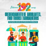 Itaboraí 192 anos SEMFAT abre credenciamento para Ambulantes, Barracas e Food Trucks