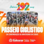 Itaboraí 192 anos município realiza Passeio Ciclístico em comemoração aniversário da cidade