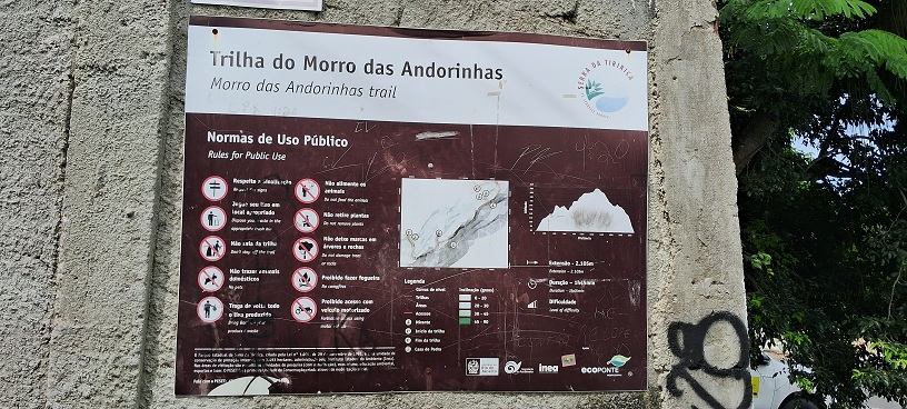 TRILHA MORRO DAS ANDORINHAS - ITAIPU