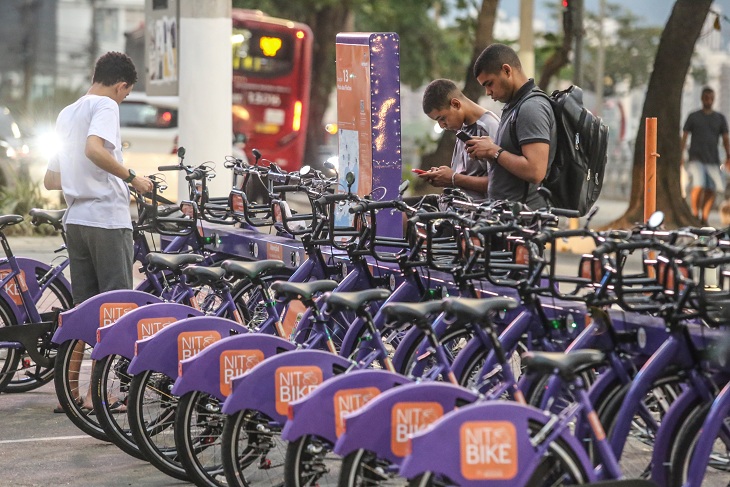 Dia de inauguracao das Estacoes da Nitbike - Lucas Benevides