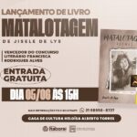 Itaboraí celebra legado literário com lançamento do livro inédito “Matalotagem”, de Jisele de Lys, na Casa de Cultura