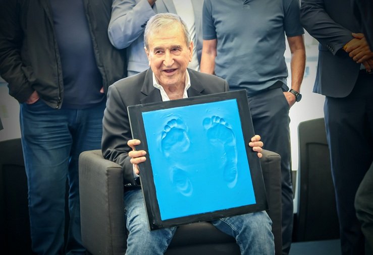 18-07-2025 - Governo do Estado eterniza Carlos Alberto Parreira na Calçada da Fama do Maracanã - Fotos- Marcelo Regua-21