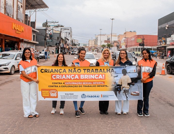Itaboraí realiza ação de conscientização sobre os riscos do trabalho infantil 1
