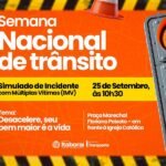 Semana Nacional de Trânsito terá simulado de incidente com múltiplas vítimas em Itaboraí