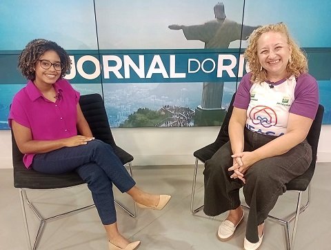 Entrevista Cristiane e a apresentadora J Rio da BAND atualizada