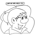 Foto 1- Primeira tira publicada pelo escritor Christie Queiroz, criador da Turma do Cabeça Oca (1)