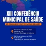 Itaboraí realiza XIII Conferência Municipal de Saúde nesta sexta e sábado (03 e 0410)