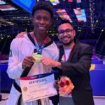 Itaboraiense Henrique Marques é campeão mundial de Taekwondo na China