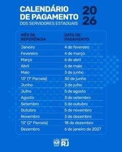 CALENDÁRIO 2026