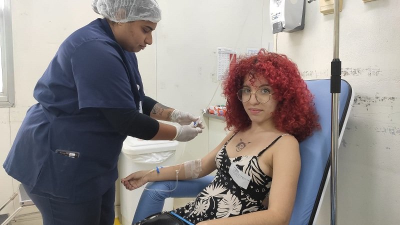 personagem Pamela Cristina Gonçaves de Almeida UPA Penha