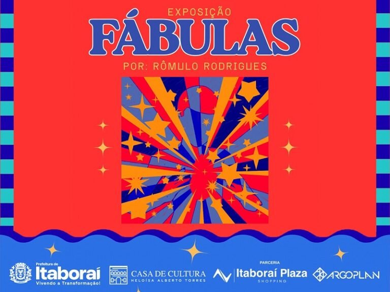 Exposição “Fábulas”, de Rômulo Rodrigues, chega ao espaço da CCHAT no Itaboraí Plaza