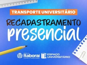 Prefeitura de Itaboraí inicia recadastramento presencial do Transporte Universitário