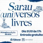 Sarau (Uni) Versos Livres abre calendário cultural de 2026 na Casa de Cultura Heloísa Alberto Torres