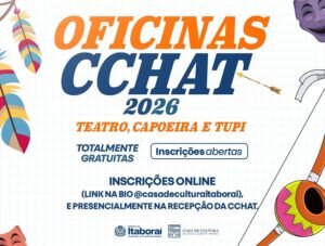 Casa de Cultura Heloísa Alberto Torres abre 300 vagas para as Oficinas CCHAT 2026