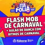 Ita Folia 2026 flash mob de Carnaval com aulão de dança vai animar Itaboraí