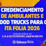 Itaboraí abre chamamento público para comerciantes de alimentos no Carnaval 2026