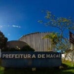 Fachada da Prefeitura. Macaé/RJ. Data: 26/06/2018. Foto: Rui Porto FIlho