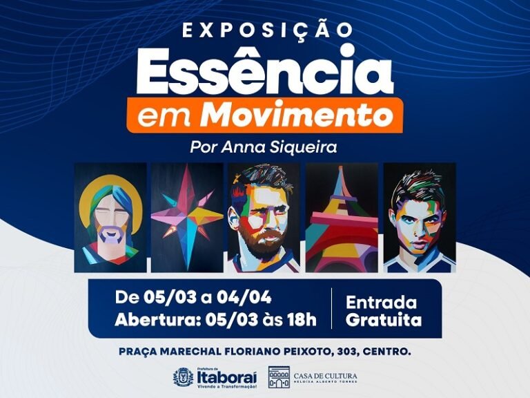 Casa de Cultura de Itaboraí recebe a exposição “Essência em Movimento”, de Anna Siqueira