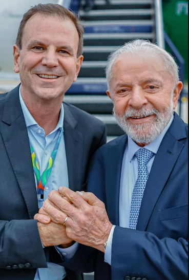 Eduardo Paes e Lula FotoDivulgação
