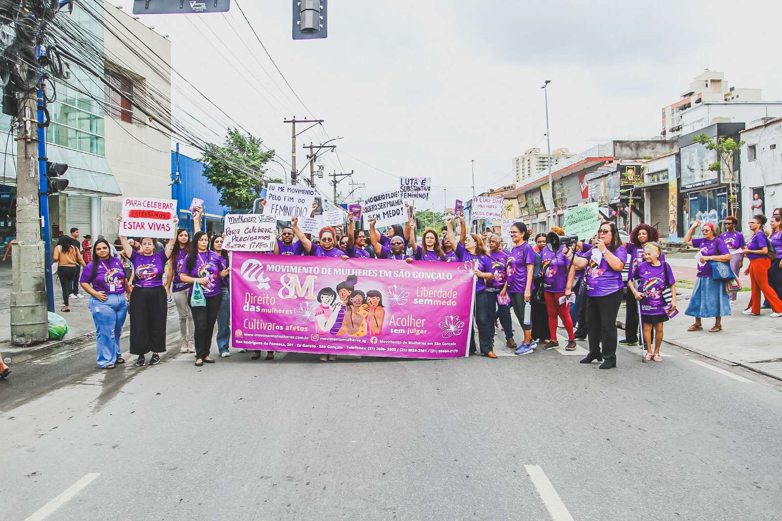 Foto da mobilização