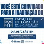 Itaboraí inaugura Espaço de Integração da Casa de Cultura Heloísa Alberto Torres