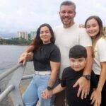 Paulo Pereira, professor de matemática, com sua esposa Natália Barrozo e filhos Giulia e Paulo Ricardo - Foto Luciana Carneiro (3)