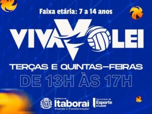 Prefeitura de Itaboraí abre inscrições para o projeto Viva Vôlei voltado para crianças e adolescentes