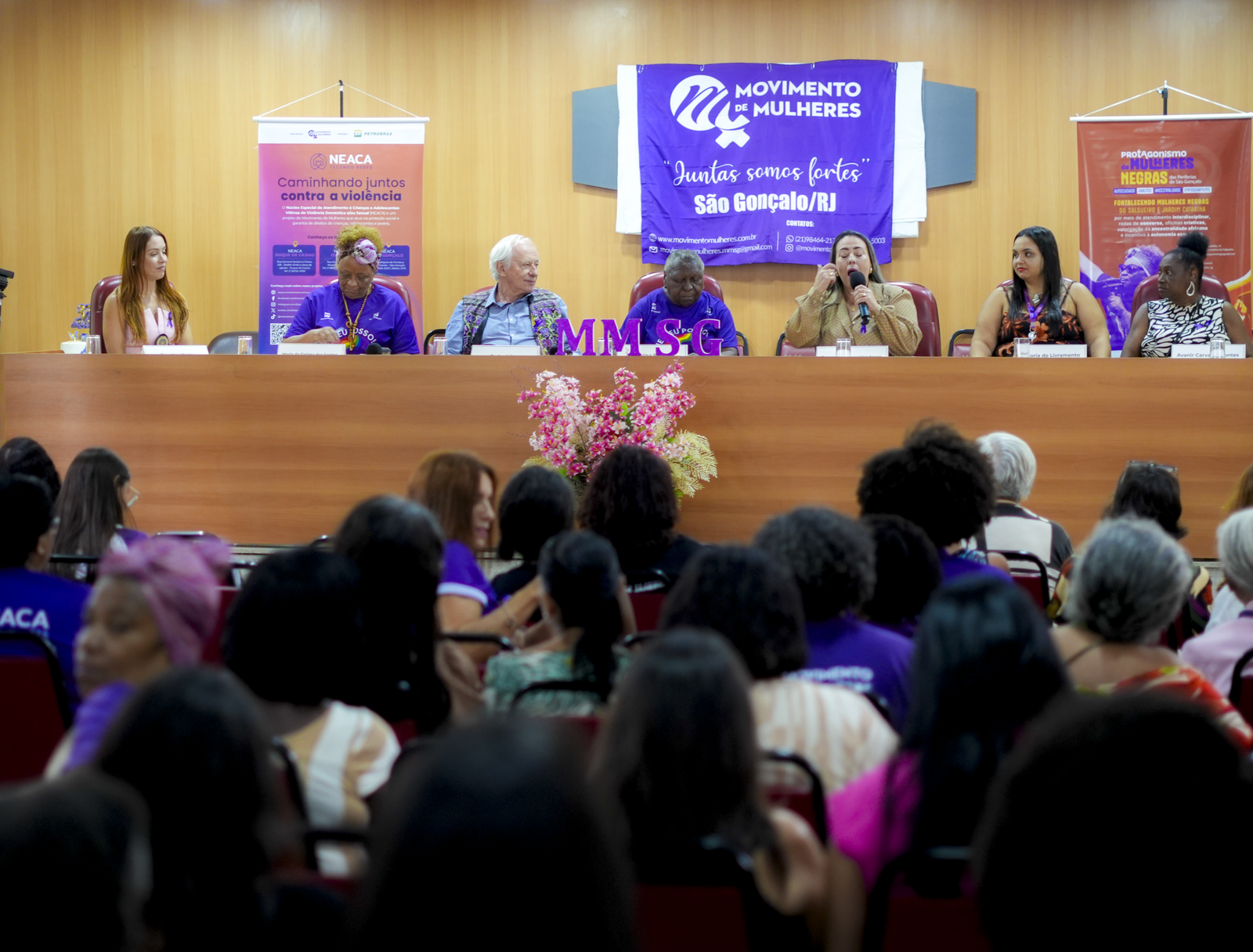 Primeira Mesa formada no Seminário na OAB SG
