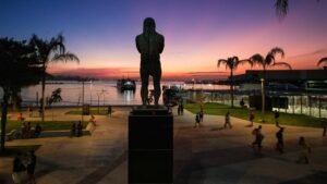 Divulgação - estátua arariboia