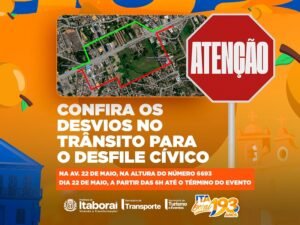 Itaboraí 193 anos trânsito terá alterações durante o tradicional Desfile Cívico da cidade