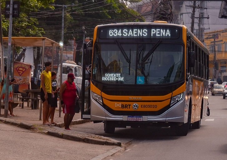 Ônibus no Rio FotoDivulgaçãoPMRJ