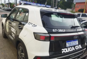 Viatura da Polícia Civil FotoDivulgação