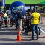 maio amarelo ação na ponte 1