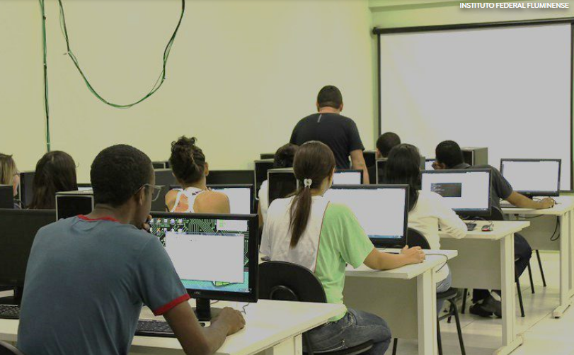 Alunos. Foto/Divulgação/Instituto Federal Fluminense