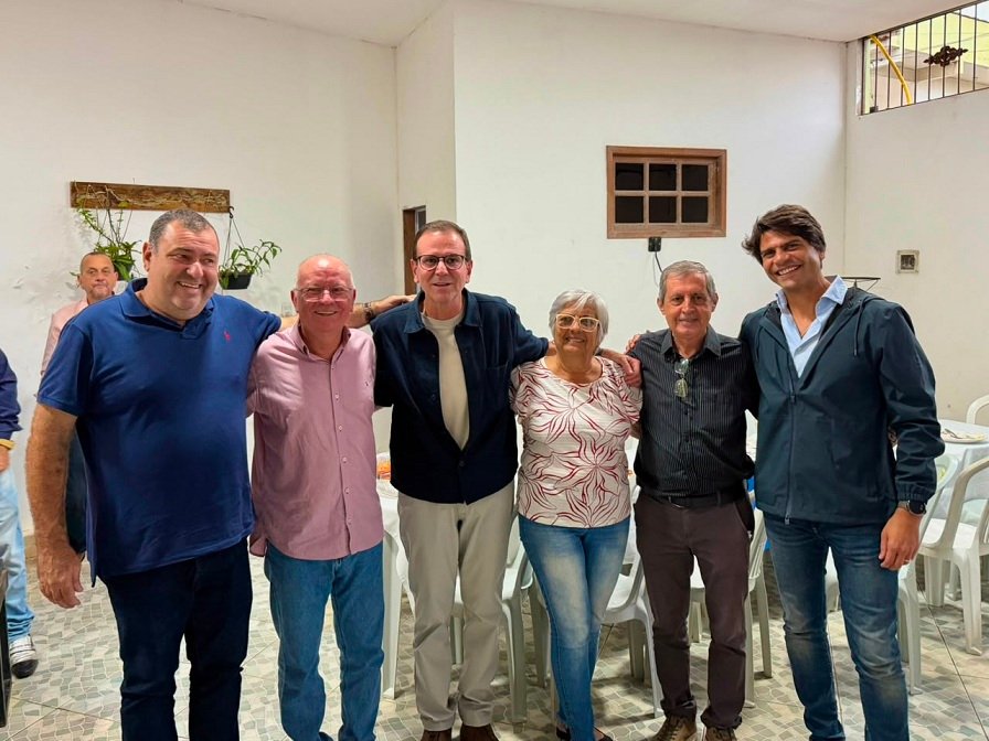 Eduardo Paes com Valmir Lessa - Divulgação