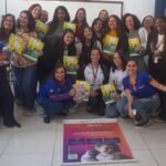 Grupo de participantes com técnicas do NEACA Itaboraí