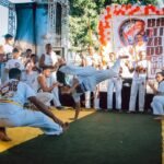 Casa de Cultura Heloísa Alberto Torres promove encontro de capoeira e troca de cordas na Praça Marechal Floriano Peixoto (3)