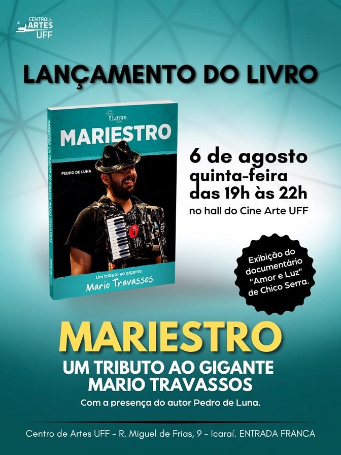 Convite evento 6-8-2026 na UFF Mario Travassos