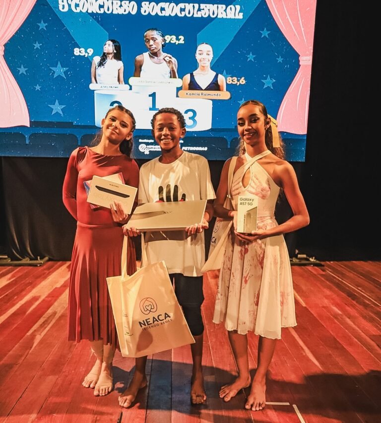 Vencedores do Concurso de Dança
